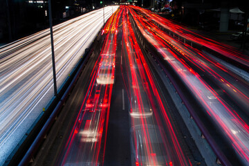 Streaks of Light Capture Urban Night Life Vibe in Monterrey
