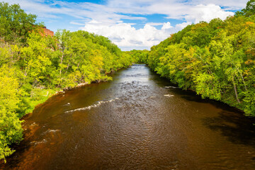 Scenic View of Chippewa River in Eau Claire
