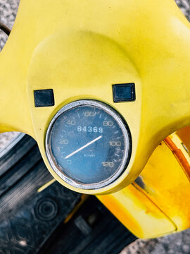 Vintage Scooter Speedometer