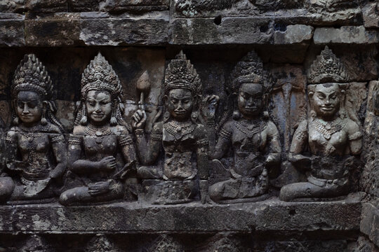 Devatas of the Temple Wall