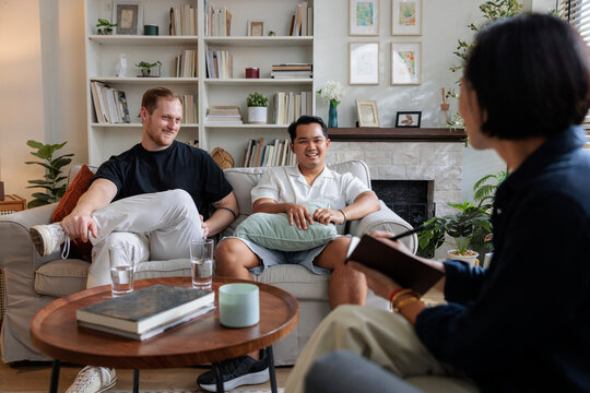 Positive relationship counseling session