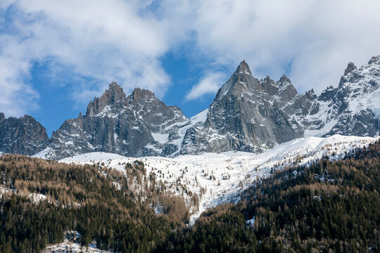 Aiguille du Midi at Mont Blanc