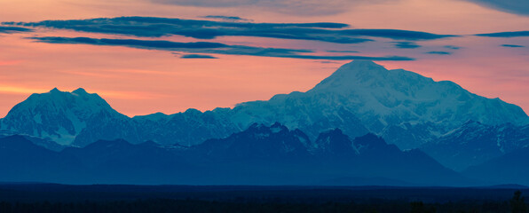 Denali Rises Above The Alaskan
