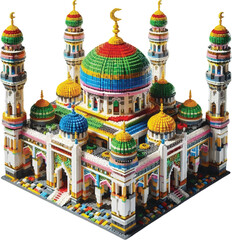 Fototapeta premium kind of mosque illustration