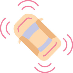 Vehicle Sensor Illustration