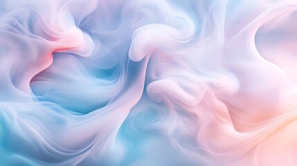 Obraz premium Abstract Flowing Pastel Colors Texture Soft Background