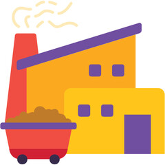 Mining Industry Illustration