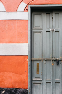 Fototapeta Old door in Gamla Stan, Stockholm