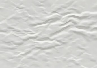 Obraz premium White wrinkled surface texture