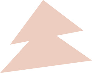 Jagged Zigzag Geometric Cutout Form