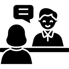 Face To Face Meeting Icon