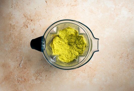Ingredients for Tandoori Roasted Cauliflower Dip Overhead