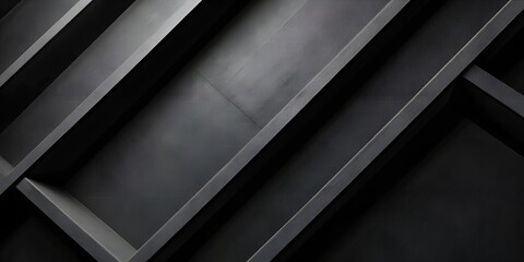Obraz premium Abstract Dark Gray Diagonal Lines Background Geometric Design Texture