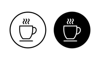 coffee cup icon vector illustration. cup a coffee sign and symbol