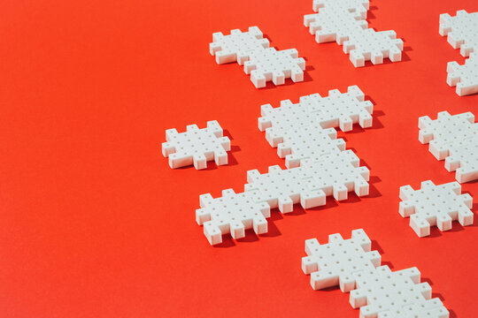 3d puzzle blocks forms