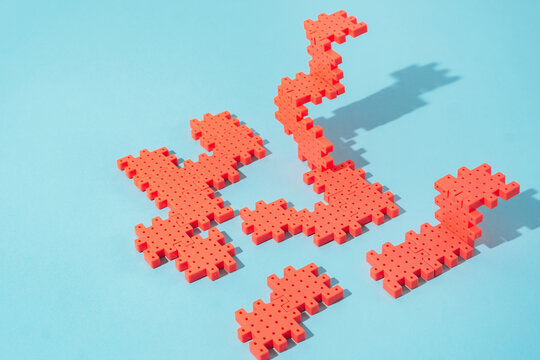 3d puzzle installation