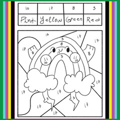 Easy color by number