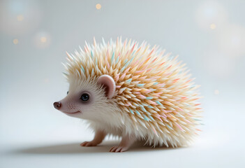 Cute Hedgehog Plush Toy with Soft Spikes
