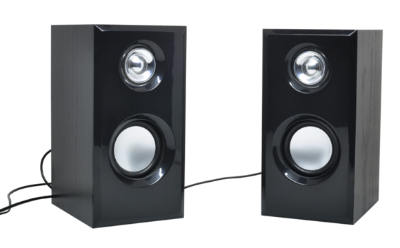 Black Speakers Isolated
