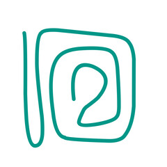 doodle line background