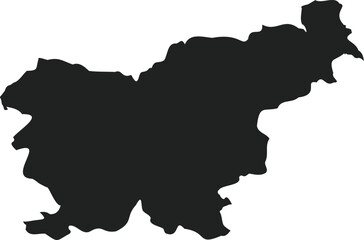 Simple Layout of Slovenia
