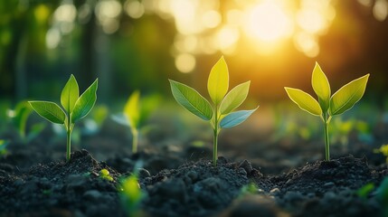 Business analysts reviewing sustainable energy charts in a modern office with copy space, showcasing green energy data analysis, corporate sustainability meeting background