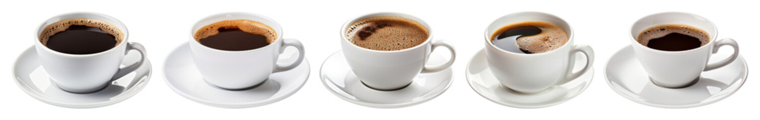 Fototapeta premium PNG Coffee saucer drink cup. , transparent background