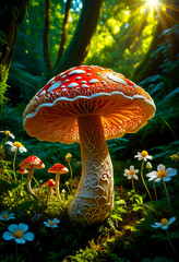 Enchanted Forest The Majestic Amanita Muscaria