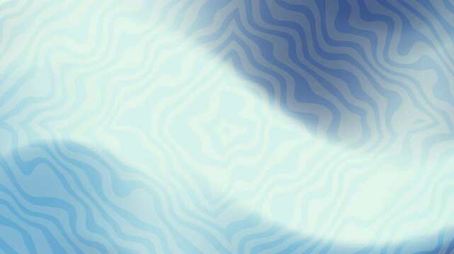 Ondulations bleues et blanches abstraites