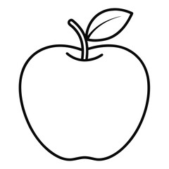 Adobe Illapple fruit vector, silhouette, icon set. apple icon set design on white background. apple symbols design for logo, app, website. apple silhouette and outline. vector illustrator Artwork