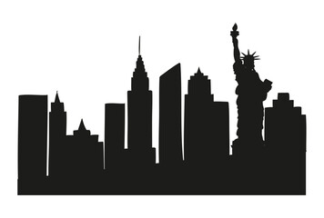 Obraz premium new york skyline