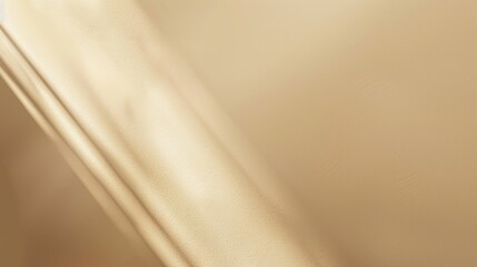 Soft, flowing beige fabric folds