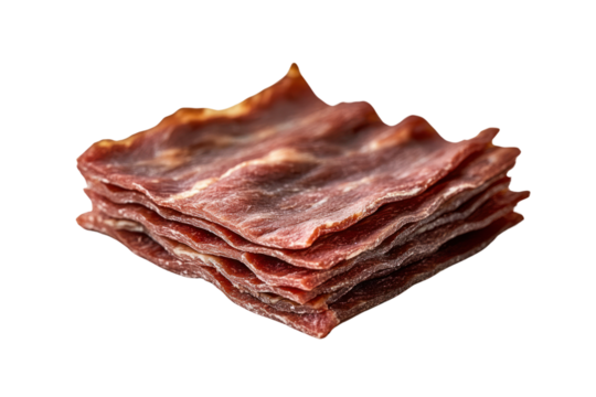 Smoked Bacon: Sizzling slices of smoked bacon, layered perfectly, capturing the essence of culinary delight. Ready to enjoy the ultimate comfort food.