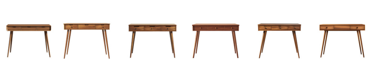 Classic Mid-Century Style Desk in Walnut