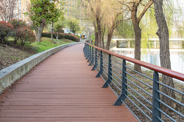 boardwalk in the City Park