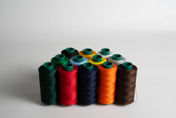 sewing thread fabric collection for banner background