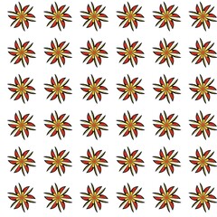 seamless pattern with flowers
