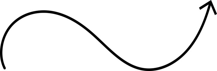Line Art Arrow Element