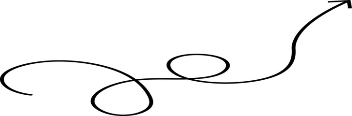 Line Art Arrow Element