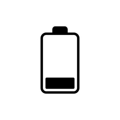 Battery icon symbol for apps and websites. battery Charging sign. battery charge level