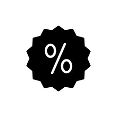 Discount icon symbol for apps and websites. Discount tag sign and symbol