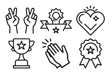 Support icon vector art illustration 