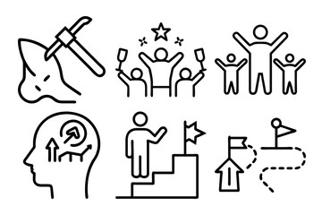 Support icon vector art illustration 