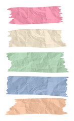 Masking Tape Diary Illustration Picture Set