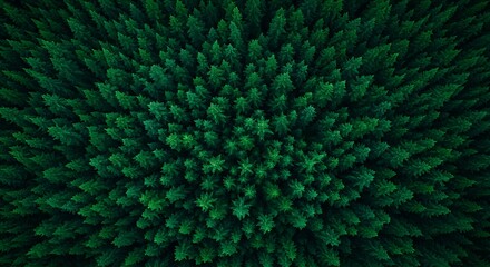 Emerald Lushness Vibrant Abstract Minimalist Nature Background