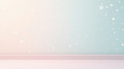 Pastel Dreamland A Serene Background with Delicate Stars and a Soft Pink Base