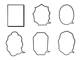 マンガふきだし