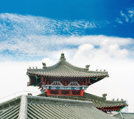 Old building of Nanjing China Confucius Temple