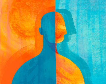 The concept of duality in humans