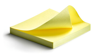 Yellow Sticky Notes Pad Organization and Reminders
